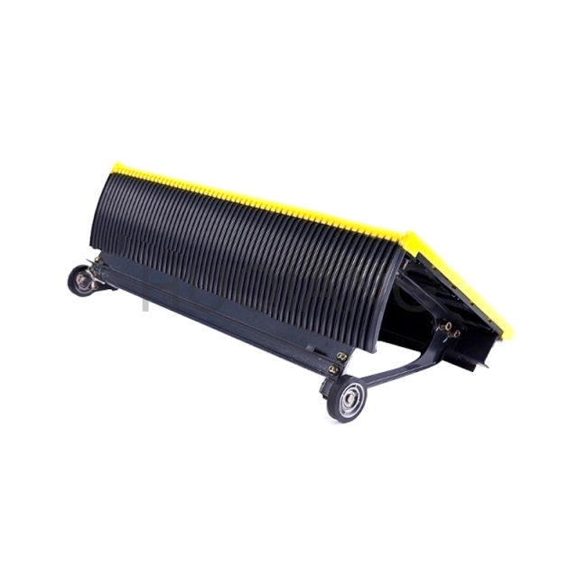 Hitachi Escalator Parts Stainless Steel Steps Four Sides Yellow Edge Escalator Step Treads