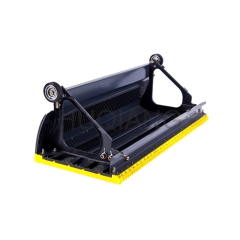 Hitachi Escalator Parts Stainless Steel Steps Four Sides Yellow Edge Escalator Step Treads