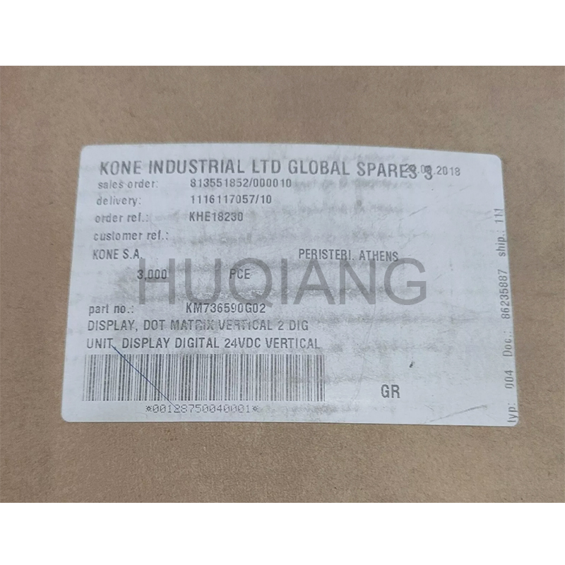 Elevator Parts PCB Lift Parts Elevator Display Board KM736590G02