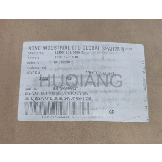 Elevator Parts PCB Lift Parts Elevator Display Board KM736590G02