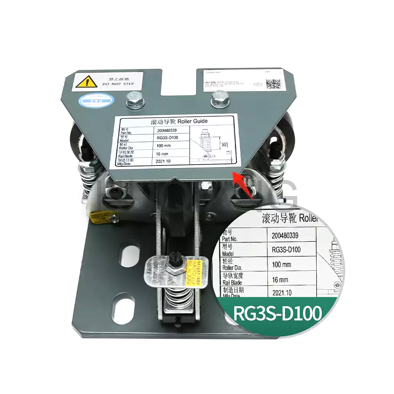 Elevator Parts Elevator Sliding Rolling Guide Shoe Roller Guide Shoe RG3S-D100 for Thyssen
