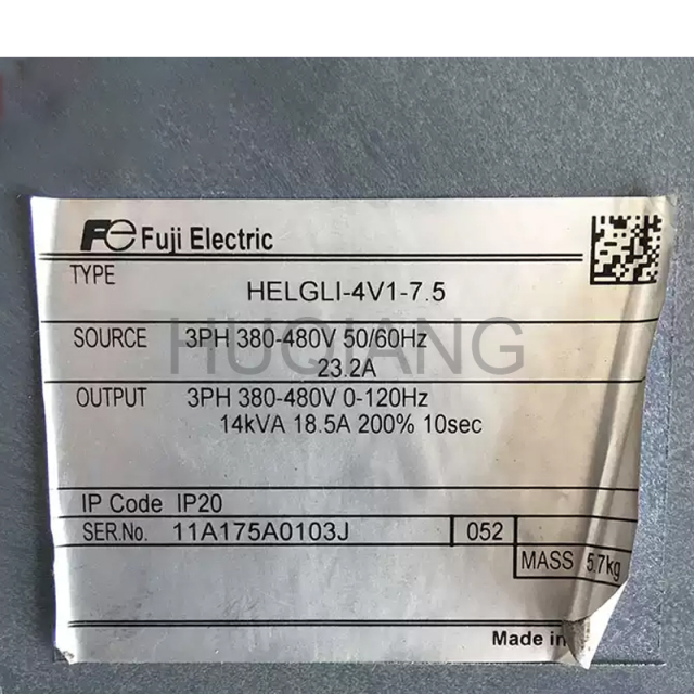 Fuji Elevator Parts LIFT Elevator Inverter HELGLI-4V1-7.5 HELGL1-4V1-11