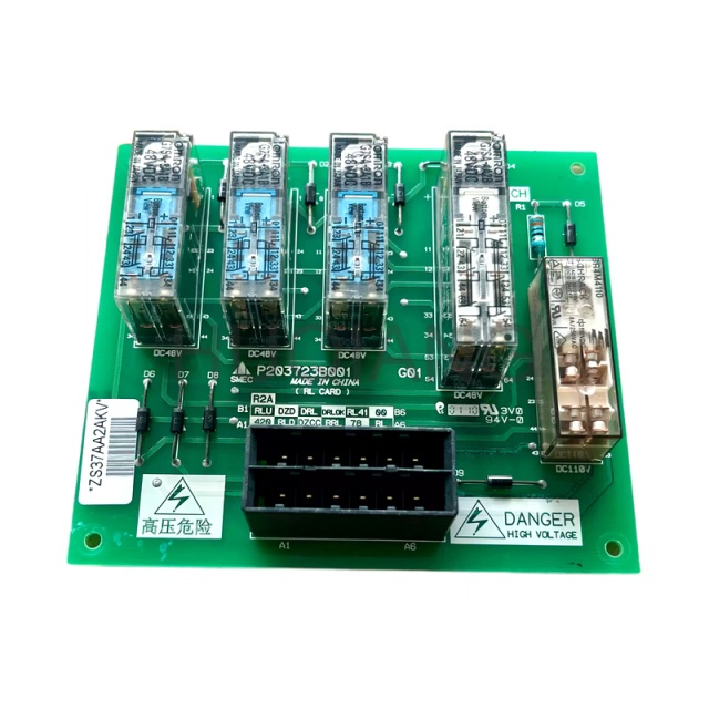 Elevator Parts PCB Elevator Level Relay Board Interface Board P203723B001G01 G11 P203723B000G for Mitsubishi Elevator