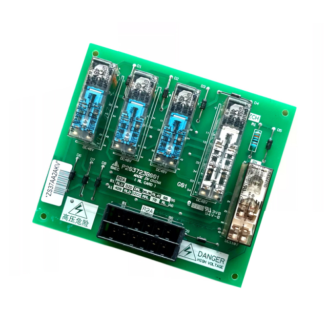 Elevator Parts PCB Elevator Level Relay Board Interface Board P203723B001G01 G11 P203723B000G for Mitsubishi Elevator
