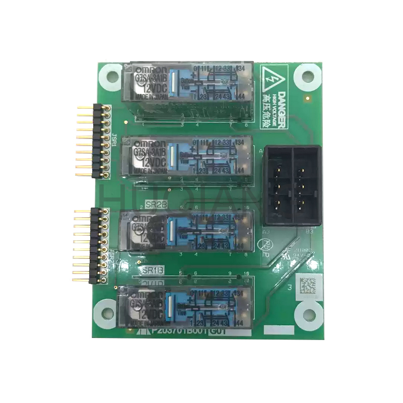 Elevator Parts PCB Elevator Car Accidental Motion Device Detection Board P203701B001G01 for Mitsubishi Elevator