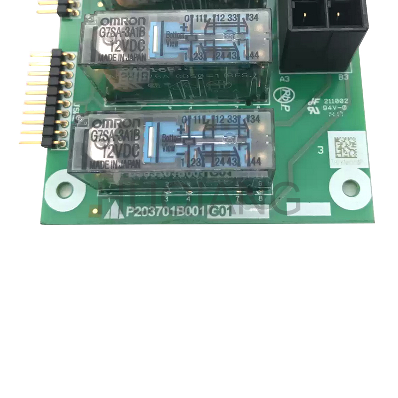 Elevator Parts PCB Elevator Car Accidental Motion Device Detection Board P203701B001G01 for Mitsubishi Elevator