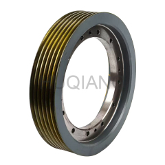 Elevator Parts Elevator Traction Wheel P101041A234-10 400*5*8*6*8 for Mitsubishi Elevator