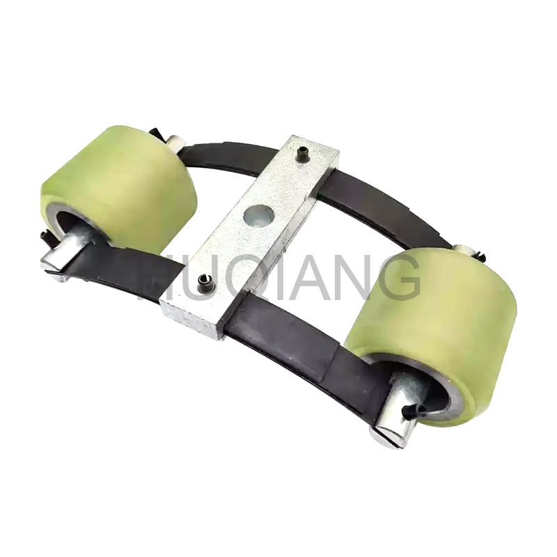 Mitsubishi Escalator Parts Escalator Handrail with Pressure Belt Roller Unit 60*55*6202