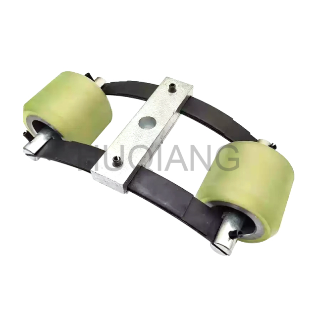 Mitsubishi Escalator Parts Escalator Handrail with Pressure Belt Roller Unit 60*55*6202