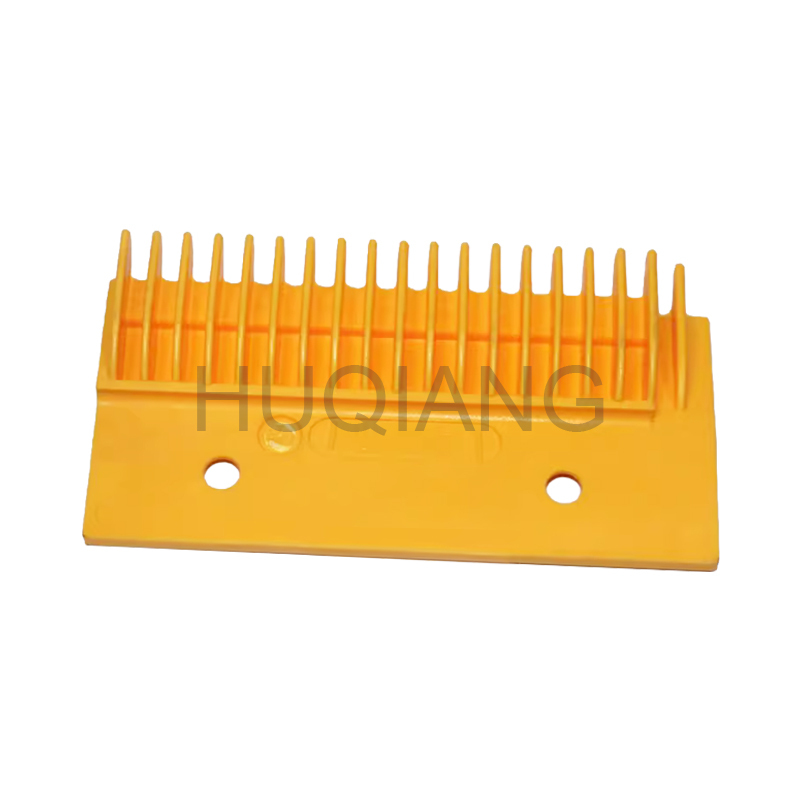 Hitachi Escalator Parts Escalator Comb Plate Yellow H2200145 H2200147 H2200146