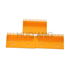 Hitachi Escalator Parts Escalator Comb Plate Yellow H2200145 H2200147 H2200146