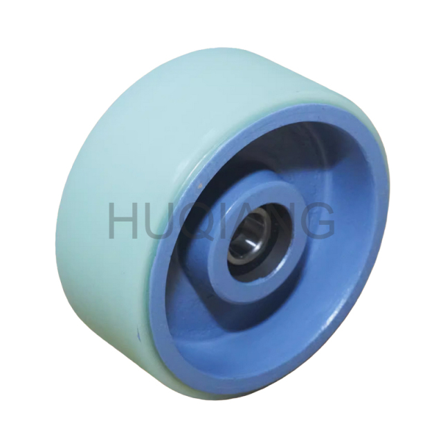 Hitachi Escalator Parts Escalator Drive Wheel Friction Wheel Rubber Belt Pressure Wheel 141 158