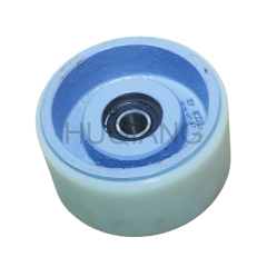 Hitachi Escalator Parts Escalator Drive Wheel Friction Wheel Rubber Belt Pressure Wheel 141 158