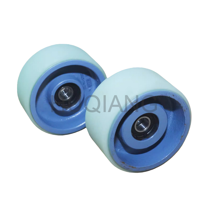 Hitachi Escalator Parts Escalator Drive Wheel Friction Wheel Rubber Belt Pressure Wheel 141 158
