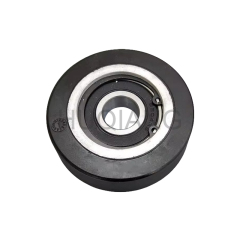 LG Escalator Parts Escalator Aluminum Core Chain Wheel Step Roller 80*23*6204
