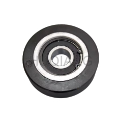 LG Escalator Parts Escalator Aluminum Core Chain Wheel Step Roller 80*23*6204