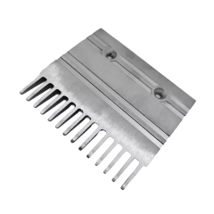 Mitsubishi Escalator Parts Escalator Aluminum Alloy Comb Plate 14 Teeth C751003B203