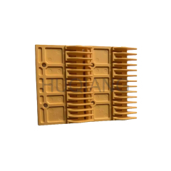 Mitsubishi Escalator Parts Escalator Comb Plate Yellow Plastic Comb Plate J651004B203