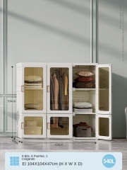 TUMEY-MYHZ0001 CLOSET TUMEY  mueble de la marca Tumey de almacenamiento de ropa