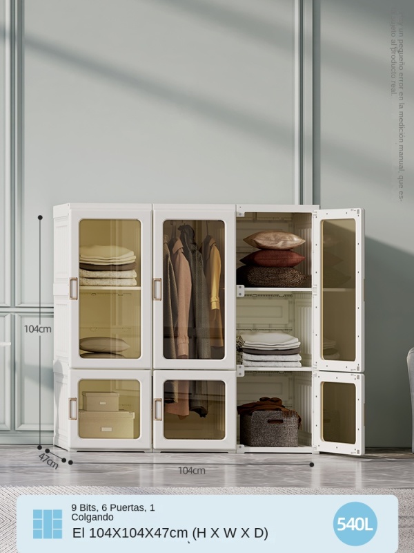 TUMEY-MYHZ0001 CLOSET TUMEY  mueble de la marca Tumey de almacenamiento de ropa