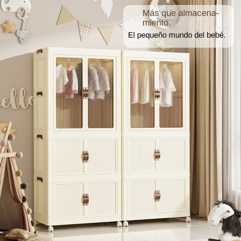 TUMEY-9040 CLOSET INFANTIN  mueble de la marca Tumey de 4 Y 3 niveles