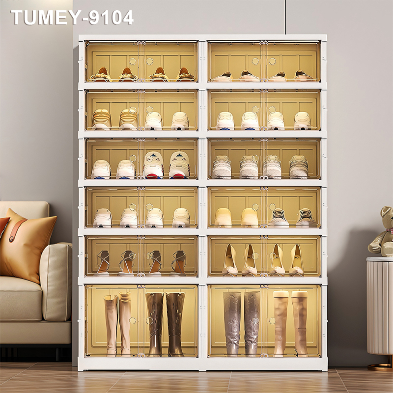 TUMEY-9104 ZAPATERAS  mueble de la marca Tumey para calzado de 12 y 18 compartimentos