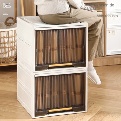 TUMEY-48-5036 Gabinete de almacenamiento de lujo a prueba de polvo de 1 capa, gabinete de almacenamiento tipo cajón, gabinete de almacenamiento plegable y desmontable