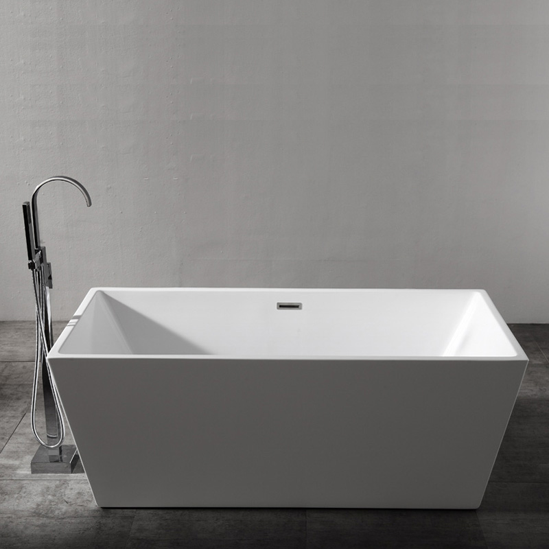 Popular Wholesale Designer Rectangle Freestanding Acrylic Bathtub XA-123