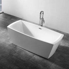 Exporteur Rechteckige freistehende Acrylbadewanne XA-162