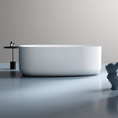 Lieferant Ovale freistehende Acrylbadewanne TW-7678