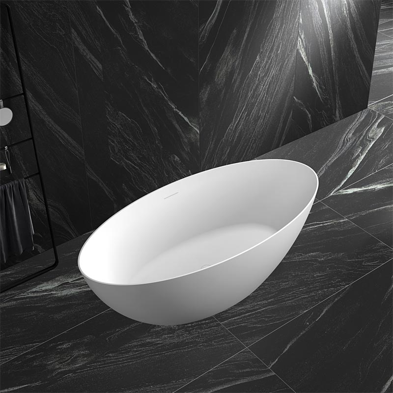 Popular Wholesale Designer Modern Oval Freestanding Acrylic Bathtub TW-7612