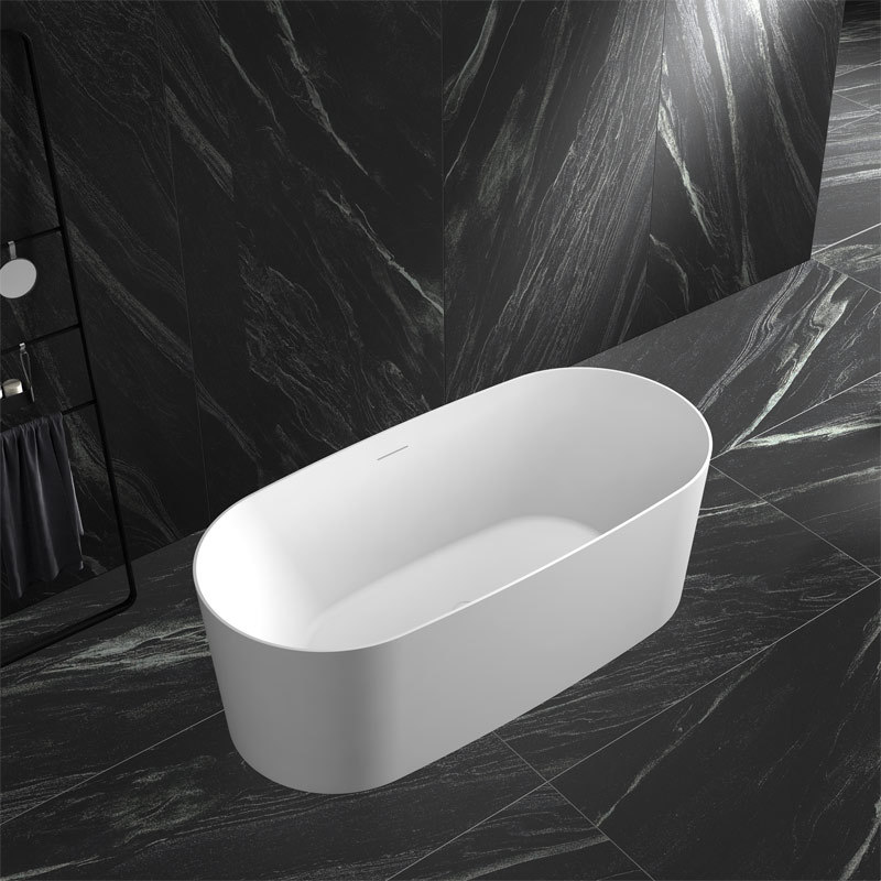 China Wholesale Factory Ovale freistehende Acrylbadewanne TW-7601