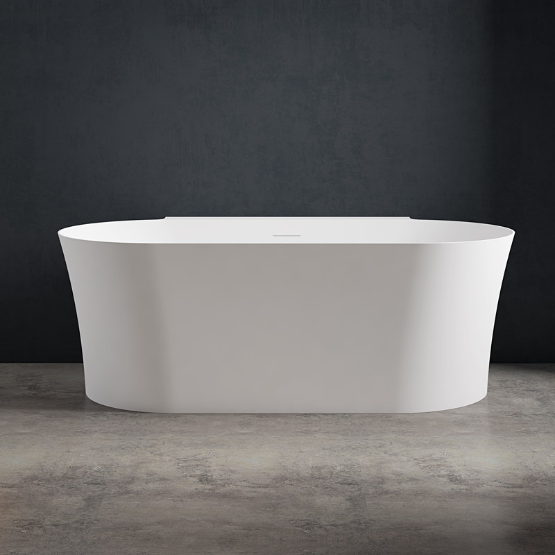 Quality Wholesale Unique Design Back To Wall Freestanding Acrylic Bathtub TW-7620