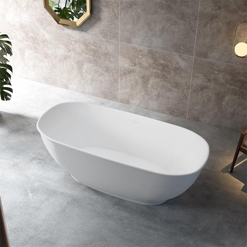 Hot Style Großhandel Meistverkaufte ovale freistehende Acrylbadewanne TW-7650