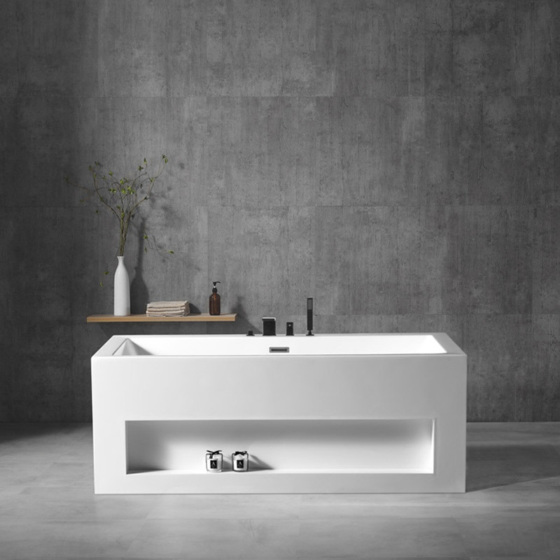 Hot Style Großhandel Rechteck freistehende Acrylbadewanne TW-6695A