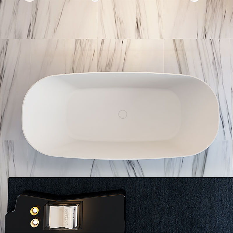 China Großhandel Fabrik Neues Design freistehende Acrylbadewanne TW-7606S