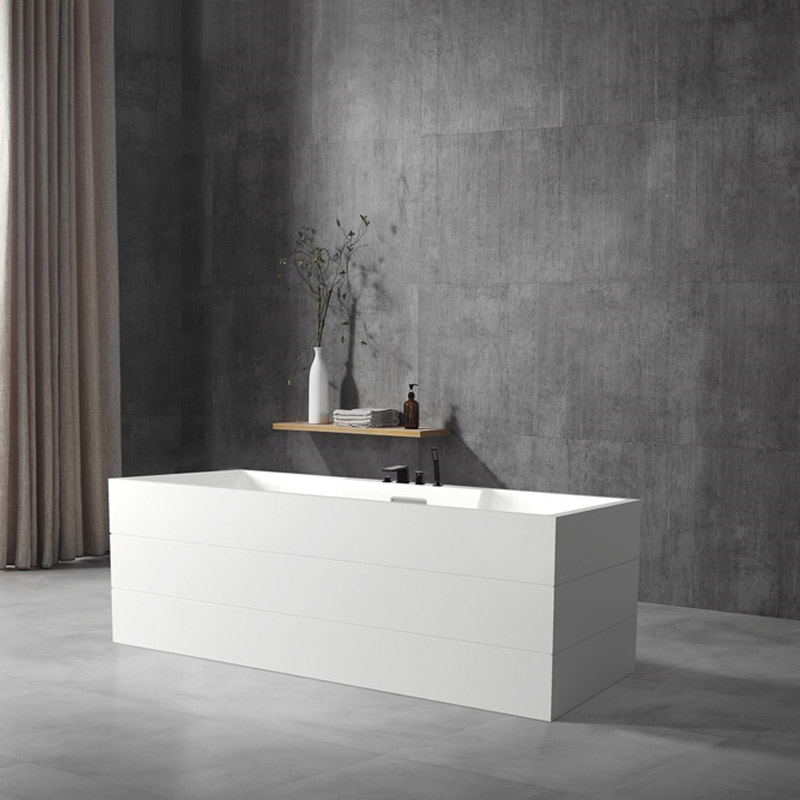 Hot Style Großhandel Rechteck freistehende Acrylbadewanne TW-6659A