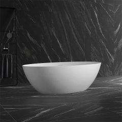 Popular Wholesale Designer Modern Oval Freestanding Acrylic Bathtub TW-7612