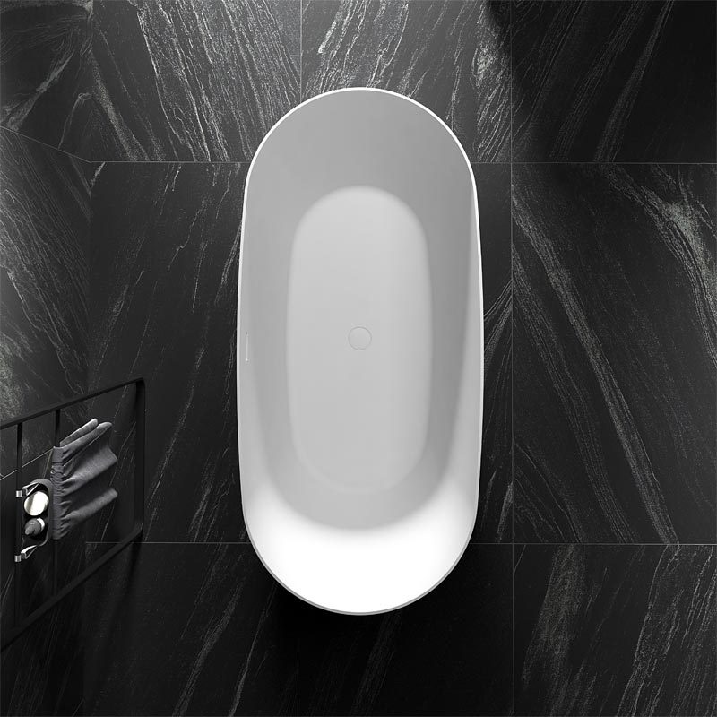 Großhandelspreis Ovale freistehende Acrylbadewanne TW-7605