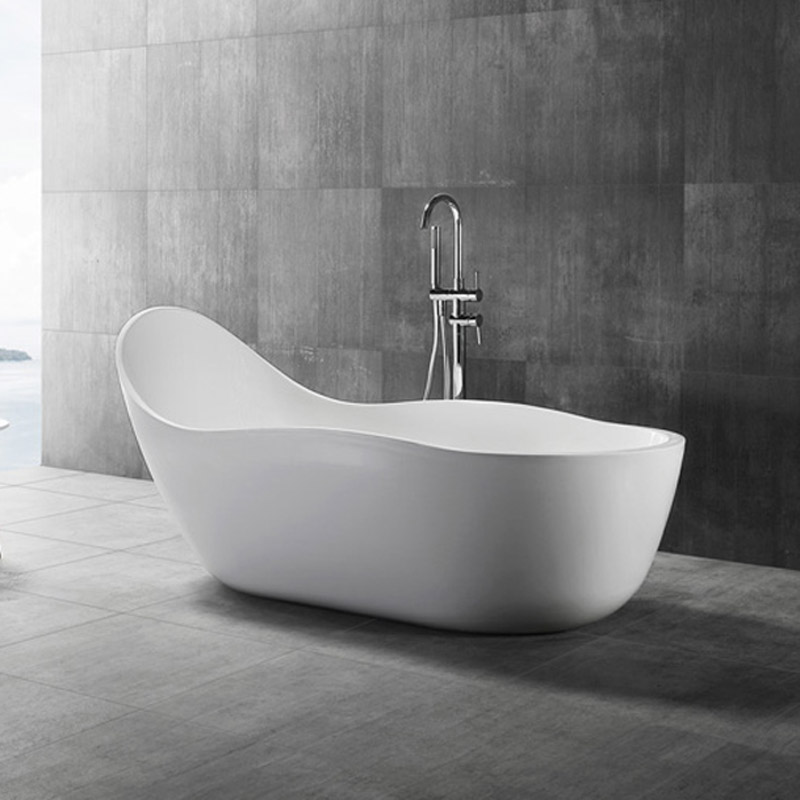 Wholesale High End Quality Oval Freestanding Acrylic Bathtub TW-6601