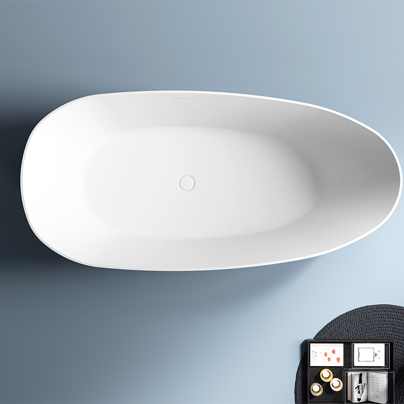 Supplier Oval Freestanding Acrylic Bathtub TW-7678