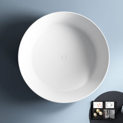 Großhandel Mode China High-End Runde freistehende Acrylbadewanne TW-7639