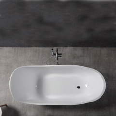 Wholesale High End Quality Oval Freestanding Acrylic Bathtub TW-6601