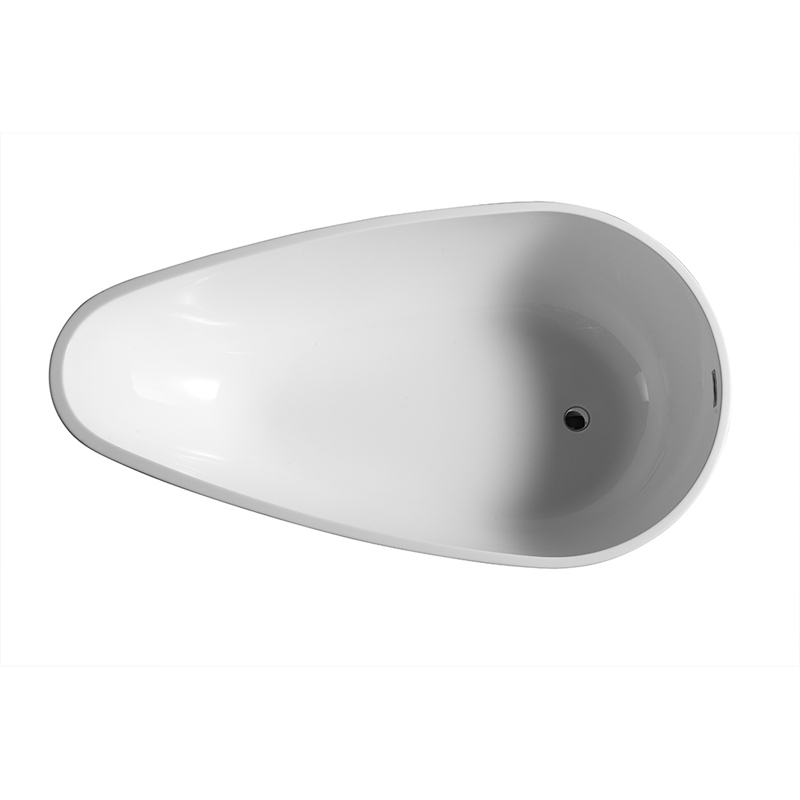 Wholesale Price Egg-shaped Freestanding Acrylic Bathtub XA-178