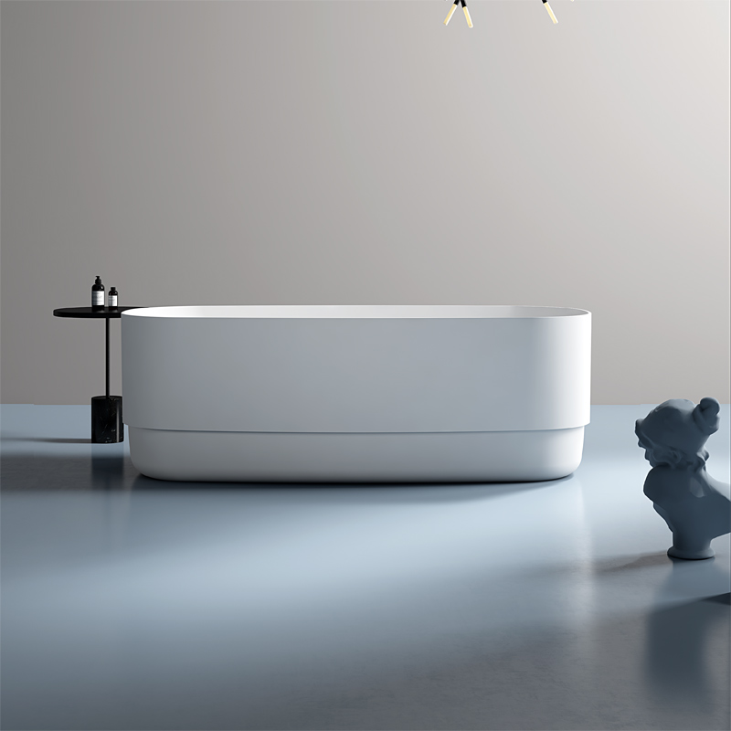 Exporteur Ovale freistehende Acrylbadewanne TW-7671