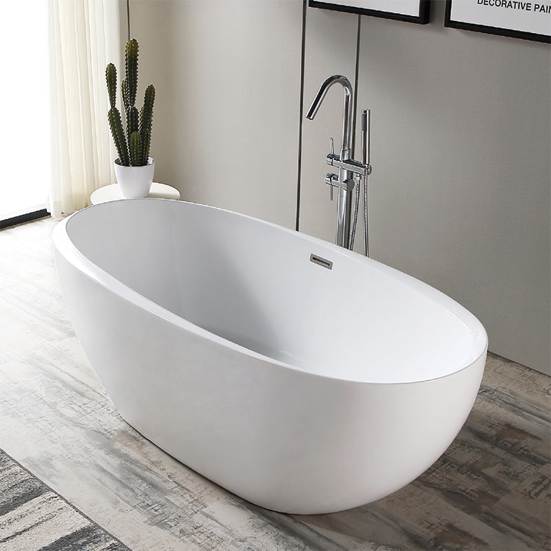 Oval Freestanding Acrylic Bathtub TW-6617