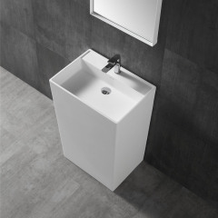 Factory Supply Quality Assurance Freestanding Artificial Stone Wash Hand Basin XA-Z06