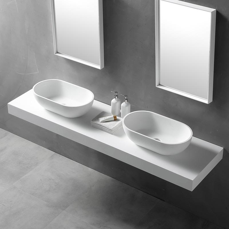 Hot Style Wholesale Wall Mounted Hanging Solid Surface Countertop XA-T05