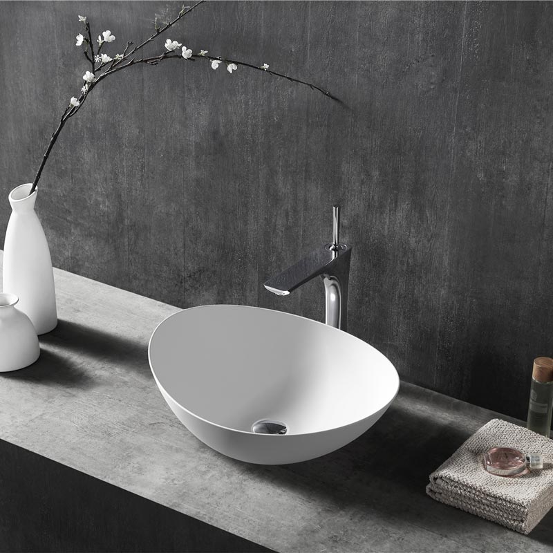 Wholesale Price Oval Above Counter Top Wash Basin XA-A79