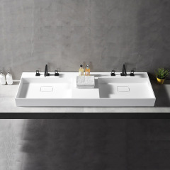 Exporter Above Counter Top Sink & Wall Hung Double Wash Basin TW-G223
